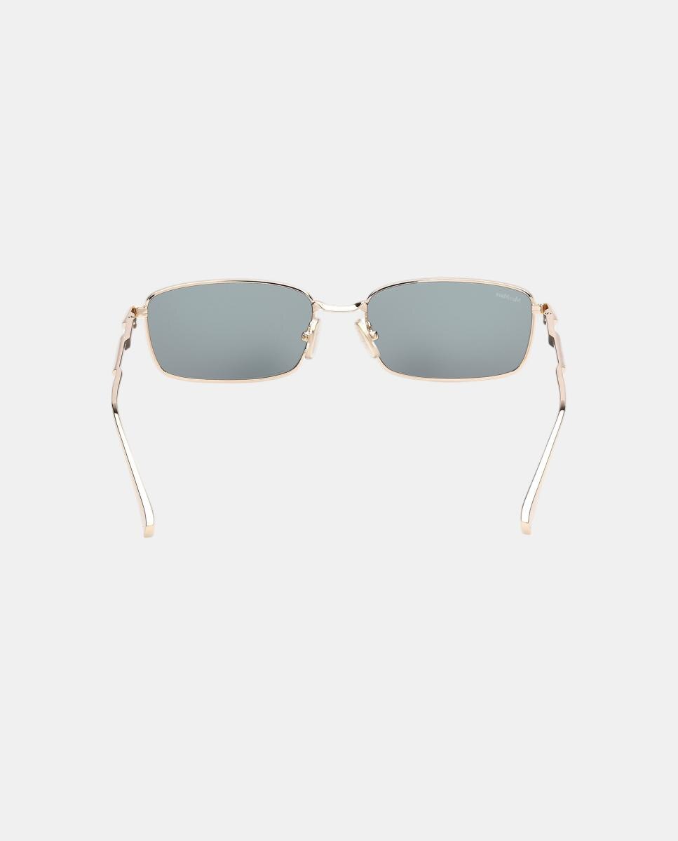 Gafas de sol MM0199 de mujer cuadrada en metal - Max Mara - Oro Oro-5