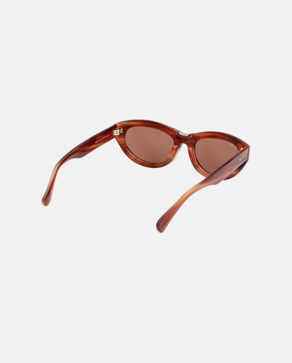 Gafas de sol MM0203 de mujer geometrica en acetato - Max Mara - Rojo Rojo-6