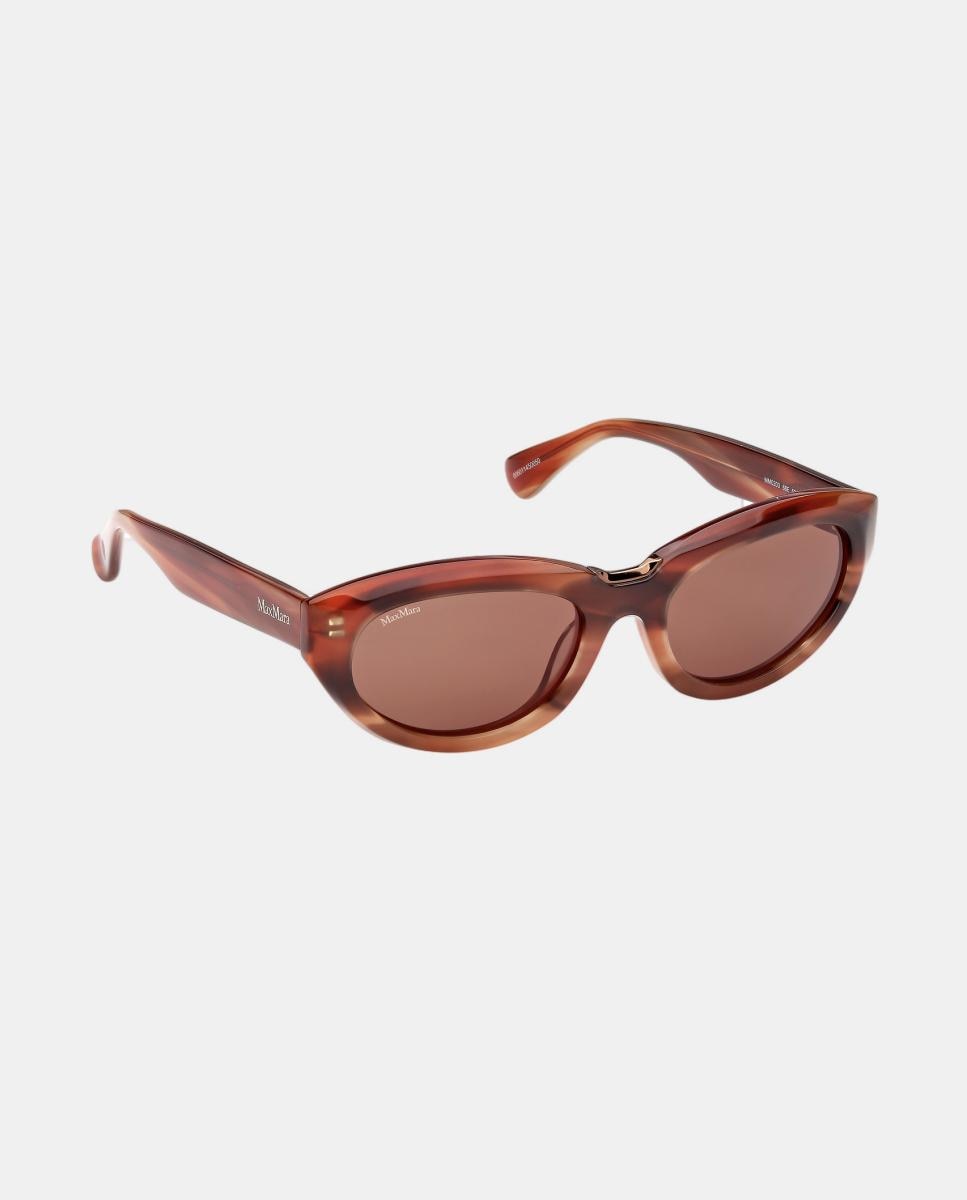 Gafas de sol MM0203 de mujer geometrica en acetato - Max Mara - Rojo Rojo-8