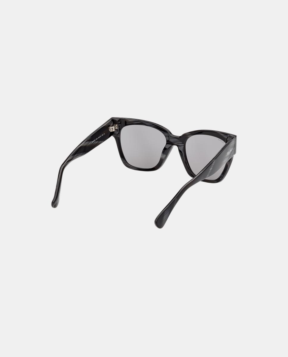 Imagen 6 de Gafas de sol MM0204 de mujer rectangular en acetato - Max Mara - Marrón Marrón