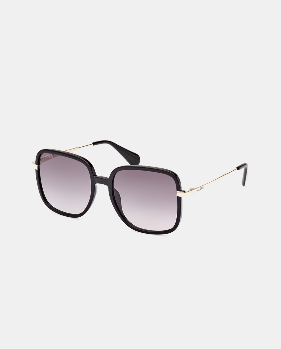 Gafas de sol de mujer cuadradas en - Max&Co - Negro Negro-2