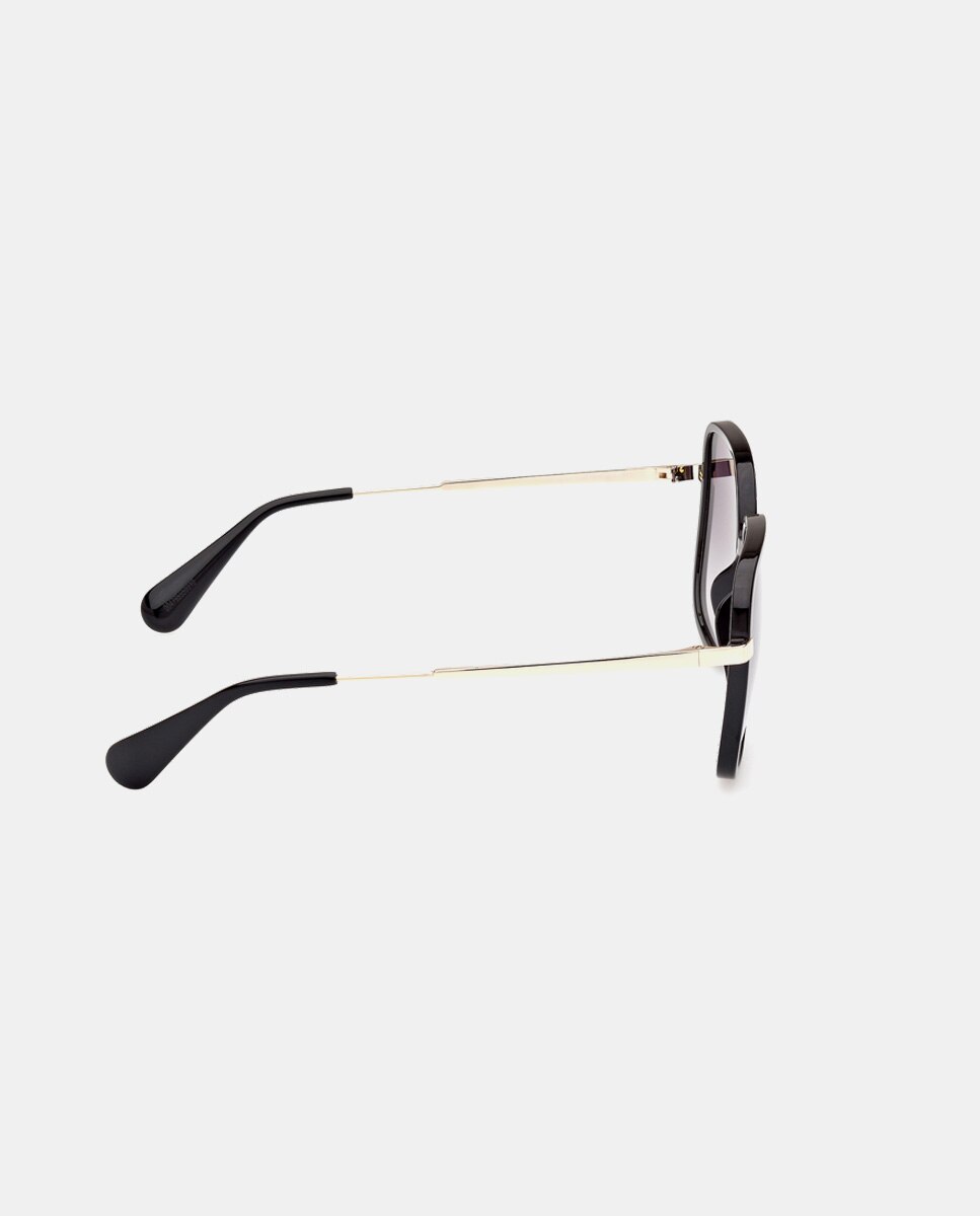 Gafas de sol de mujer cuadradas en - Max&Co - Negro Negro-5