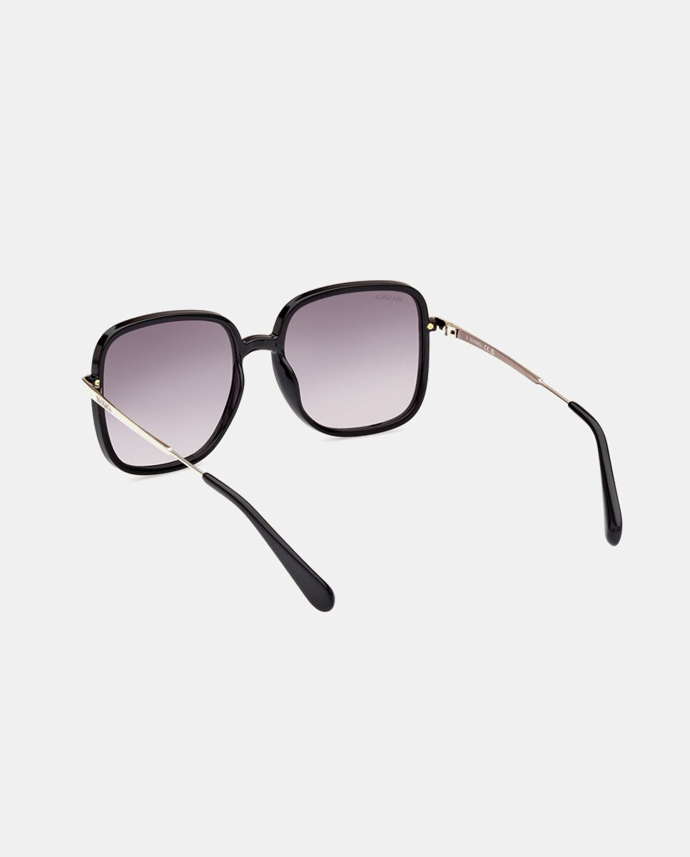 Gafas de sol de mujer cuadradas en - Max&Co - Negro Negro-7