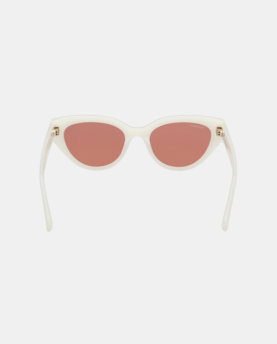 Gafa de sol de mujer cat eye en acetato - Max&Co - Crema Crema-5