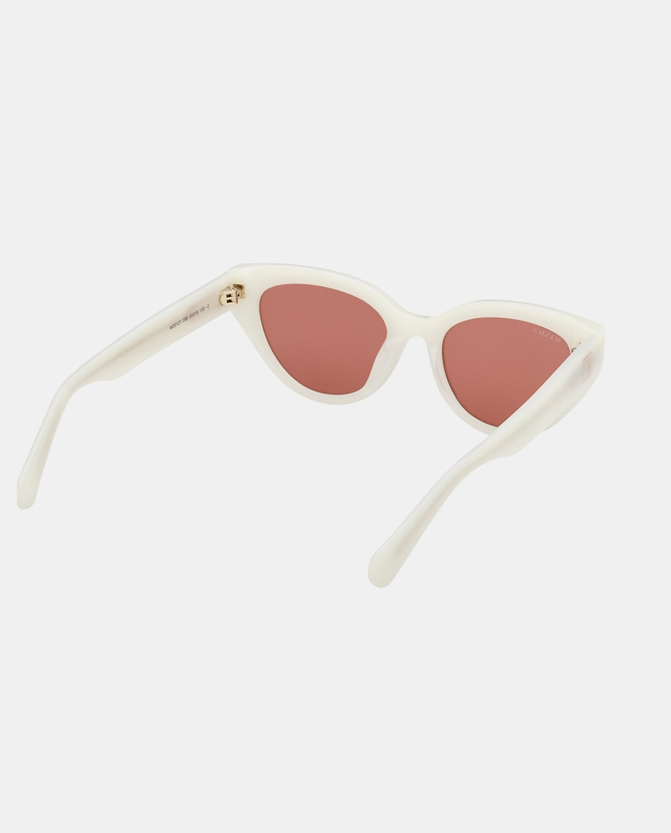 Gafa de sol de mujer cat eye en acetato - Max&Co - Crema Crema-6