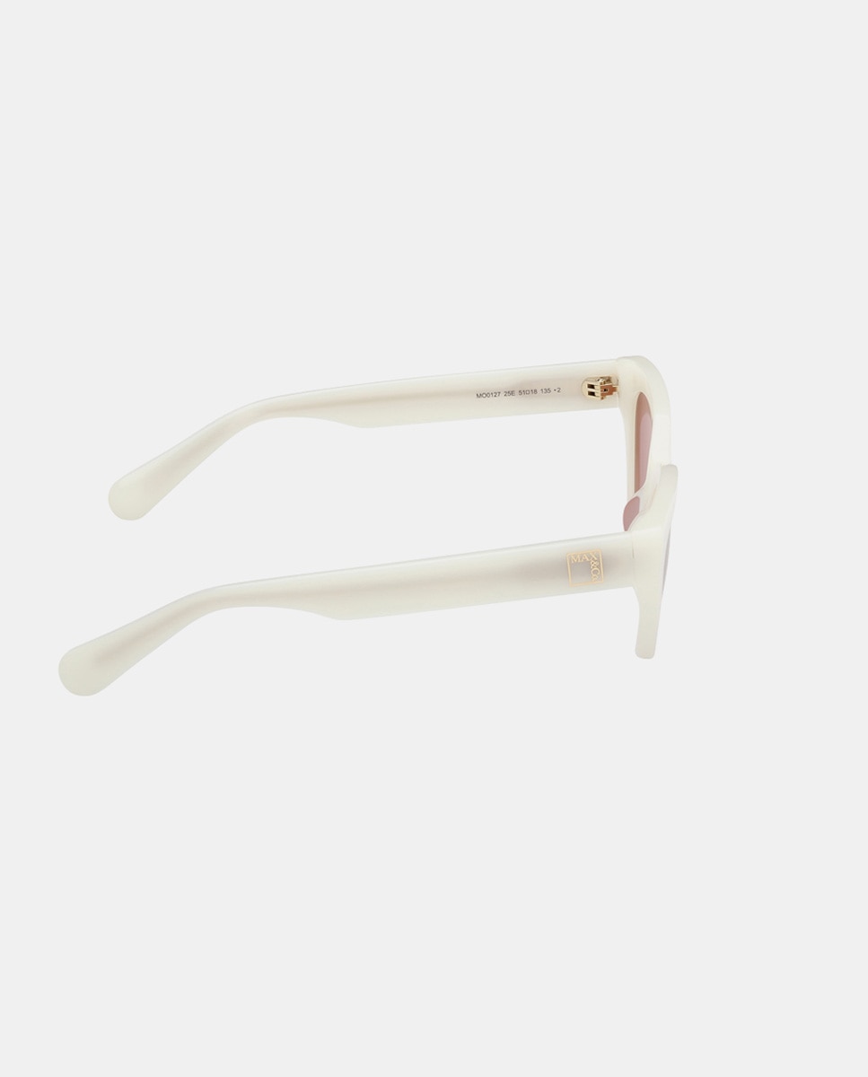 Gafa de sol de mujer cat eye en acetato - Max&Co - Crema Crema-7