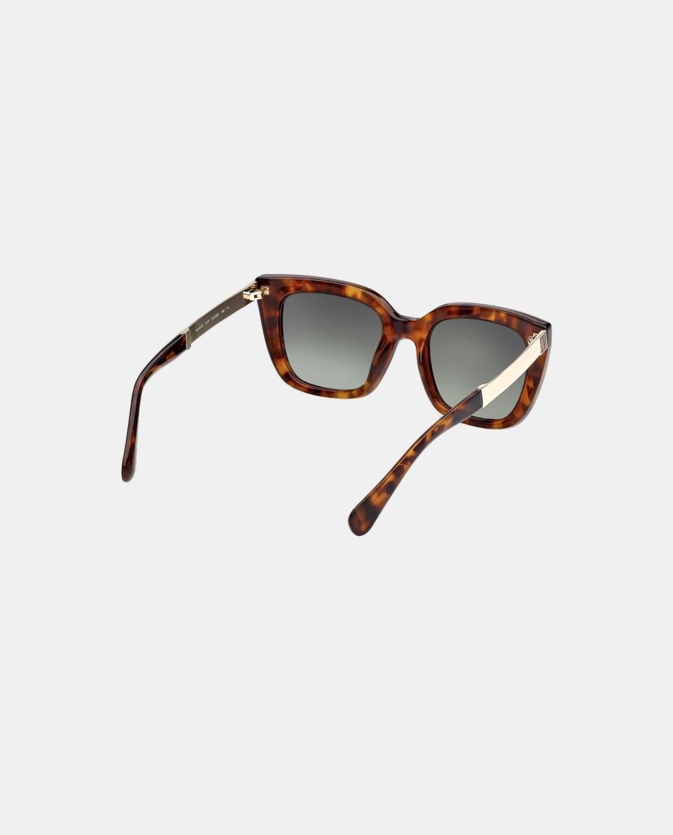 Gafa de sol de mujer ojo de gato en inyectado con lente degradada - Max&Co - Marrón Marrón-6