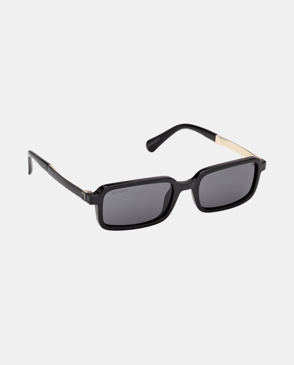 Imagen 8 de Gafa de sol de mujer rectangular en inyectado - Max&Co - Negro Negro