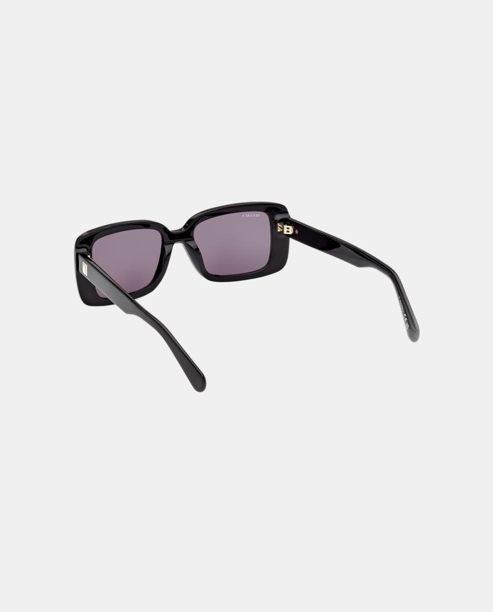 Imagen 4 de Gafas de sol MO0162 de mujer rectangular en acetato - Max&Co - Negro Negro