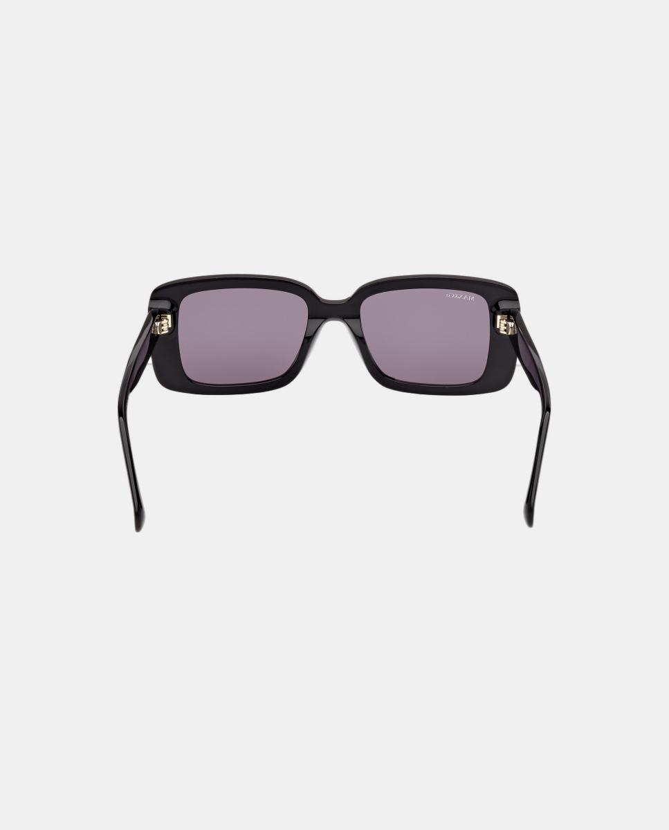 Imagen 5 de Gafas de sol MO0162 de mujer rectangular en acetato - Max&Co - Negro Negro