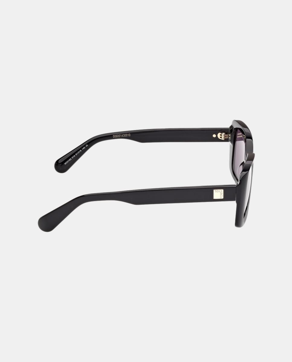 Imagen 7 de Gafas de sol MO0162 de mujer rectangular en acetato - Max&Co - Negro Negro