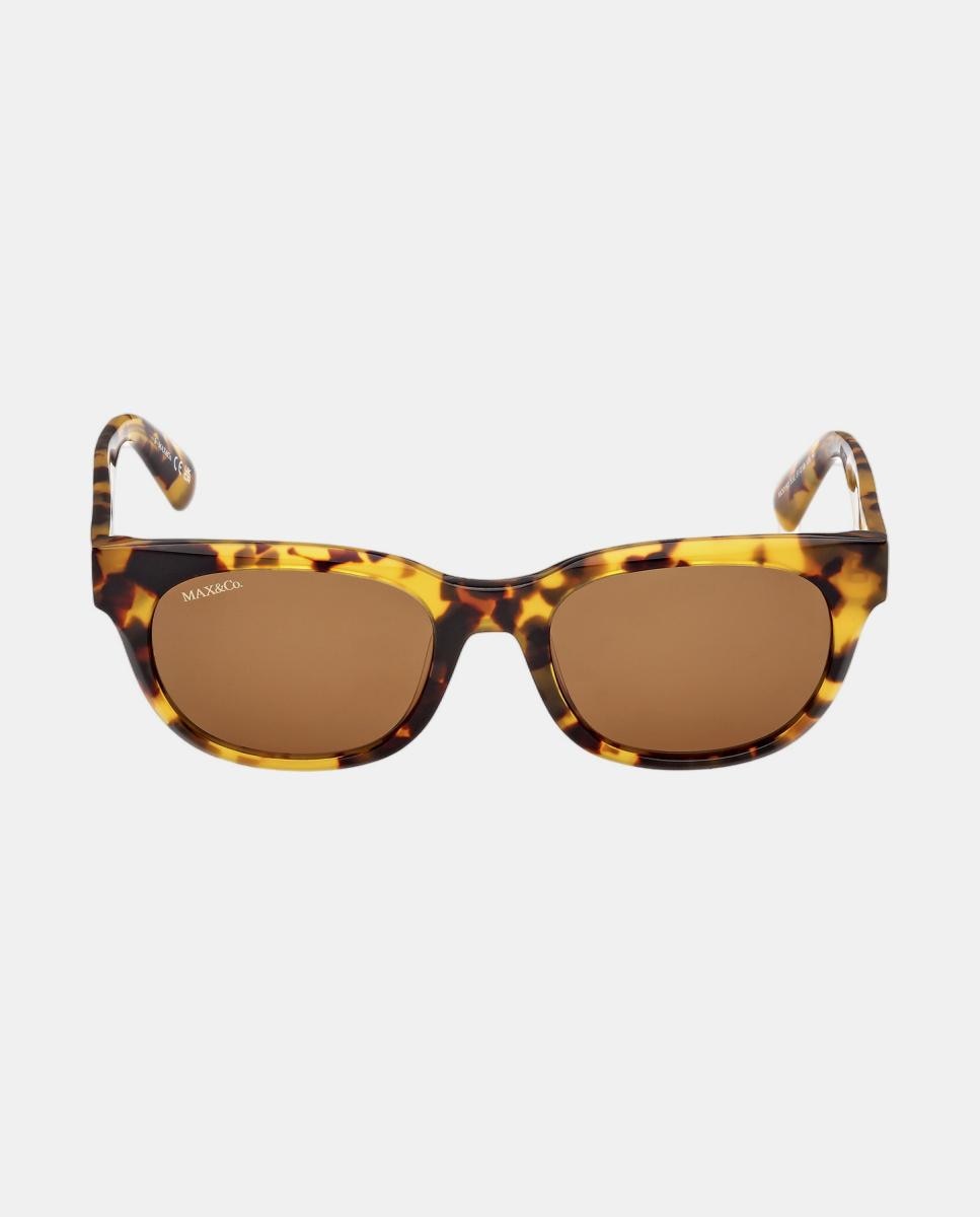 Imagen 0 de Gafas de sol MO0163 de mujer mariposa en acetato Marrón