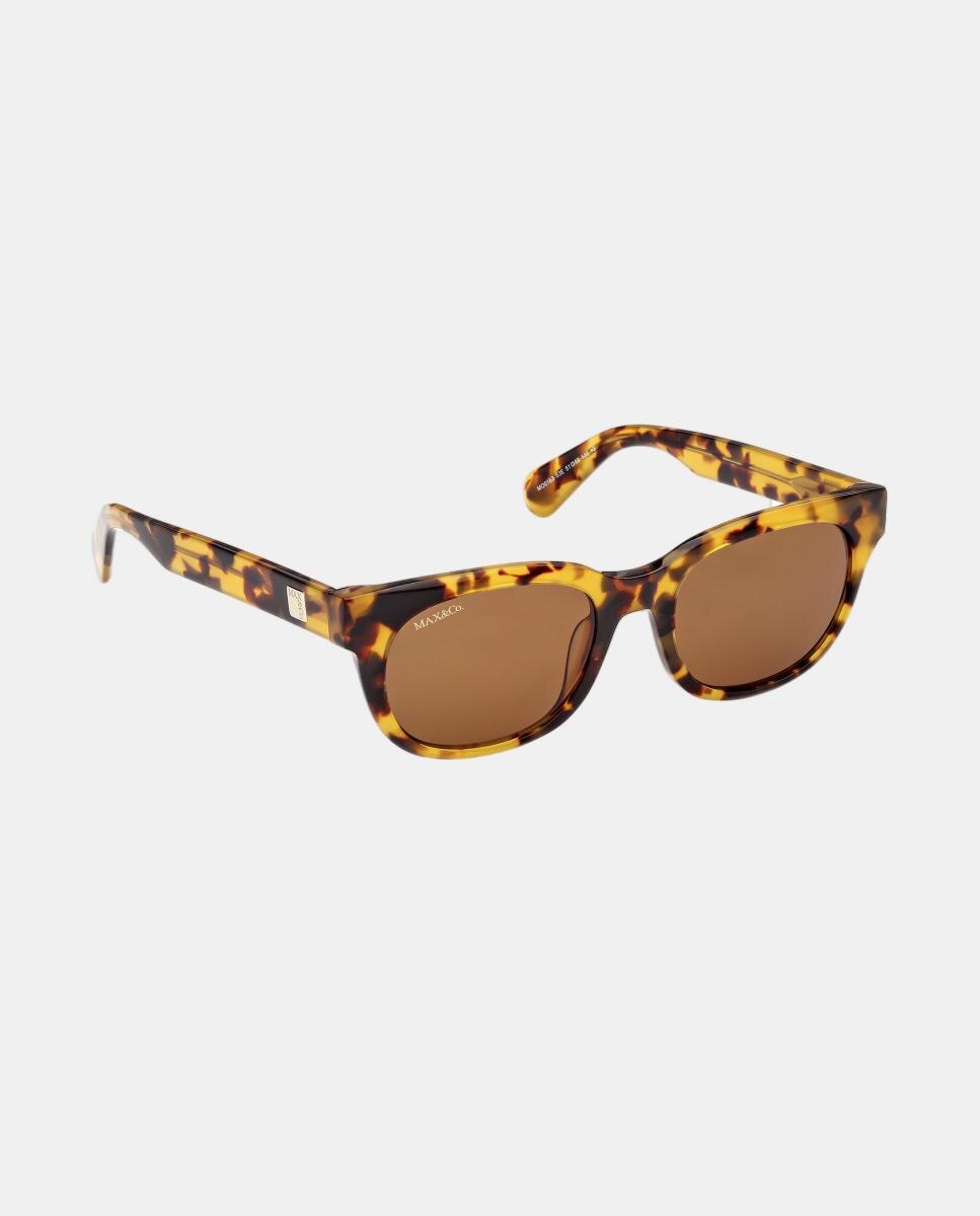 Gafas de sol MO0163 de mujer mariposa en acetato - Max&Co - Marrón Marrón-8