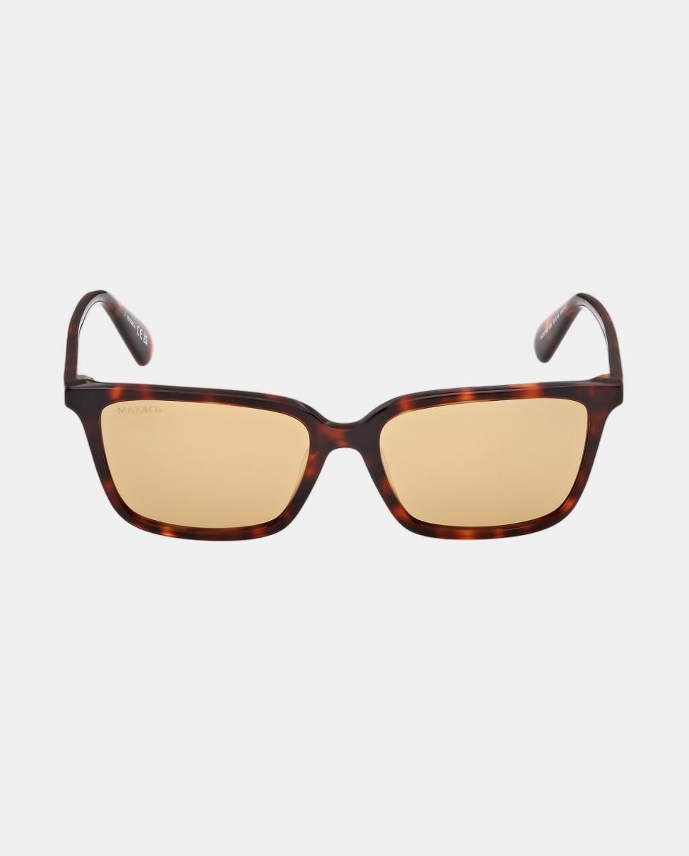 Imagen 0 de Gafas de sol MO0165 de mujer rectangular en acetato Marrón
