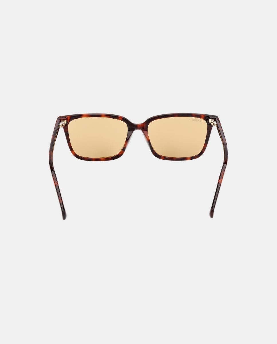Gafas de sol MO0165 de mujer rectangular en acetato - Max&Co - Marrón Marrón-5