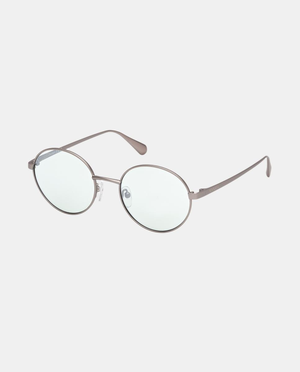 Gafas de sol MO0166 de mujer ovalada en metal - Max&Co - Gris Gris-2