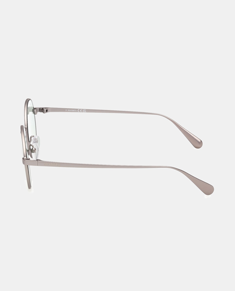 Gafas de sol MO0166 de mujer ovalada en metal - Max&Co - Gris Gris-3