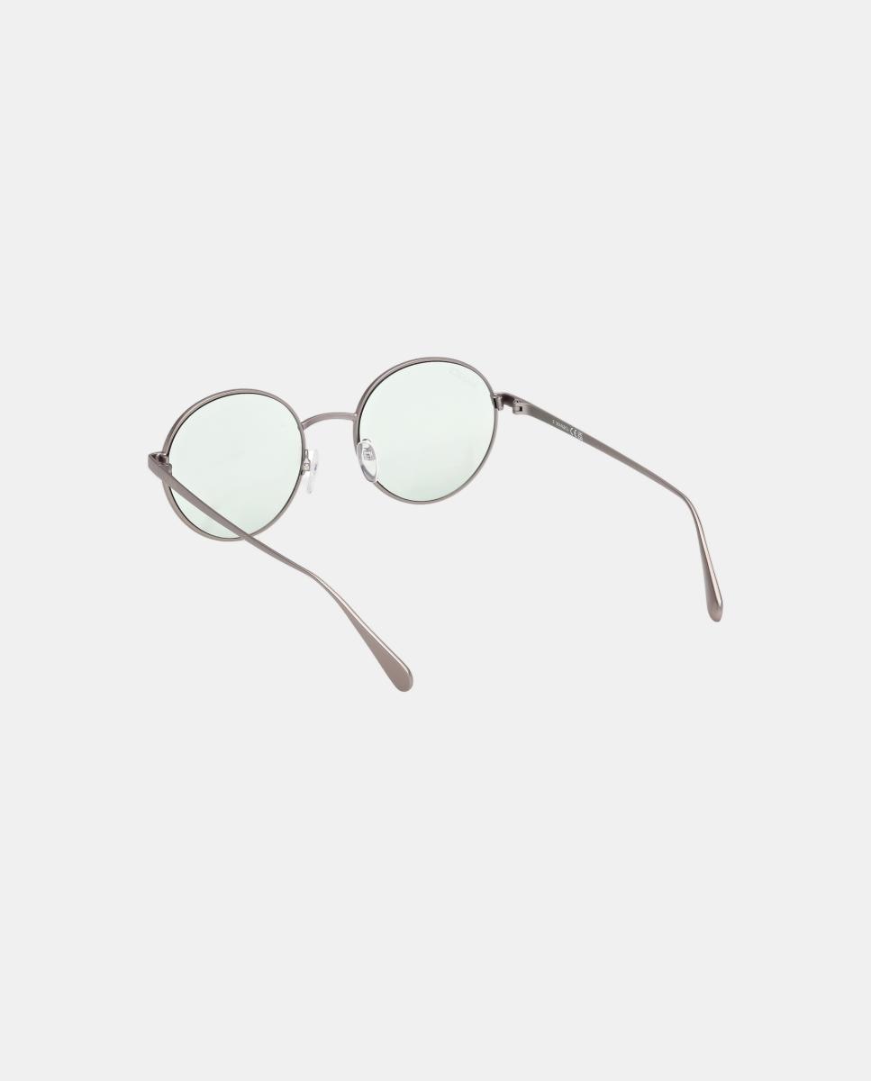 Gafas de sol MO0166 de mujer ovalada en metal - Max&Co - Gris Gris-4