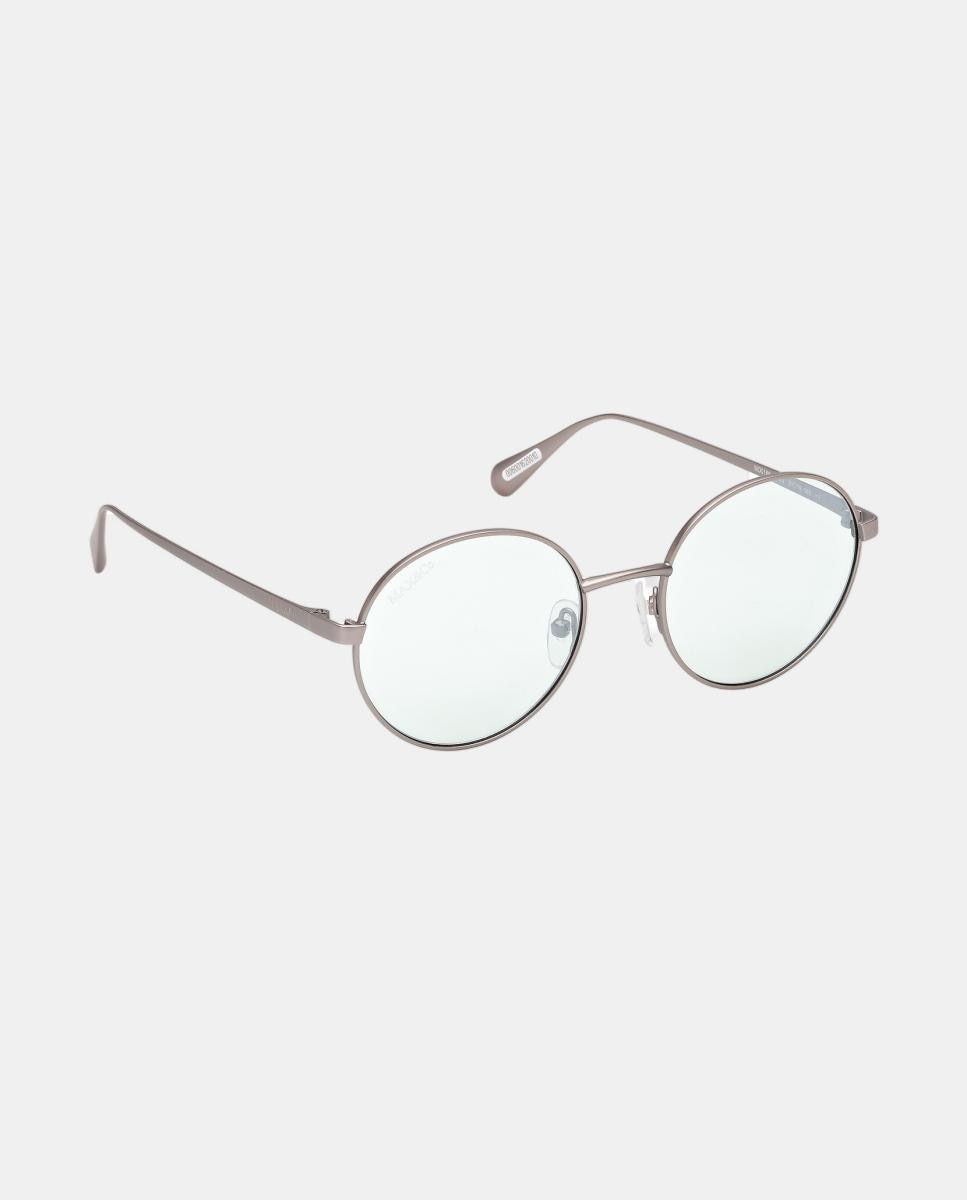 Gafas de sol MO0166 de mujer ovalada en metal - Max&Co - Gris Gris-8