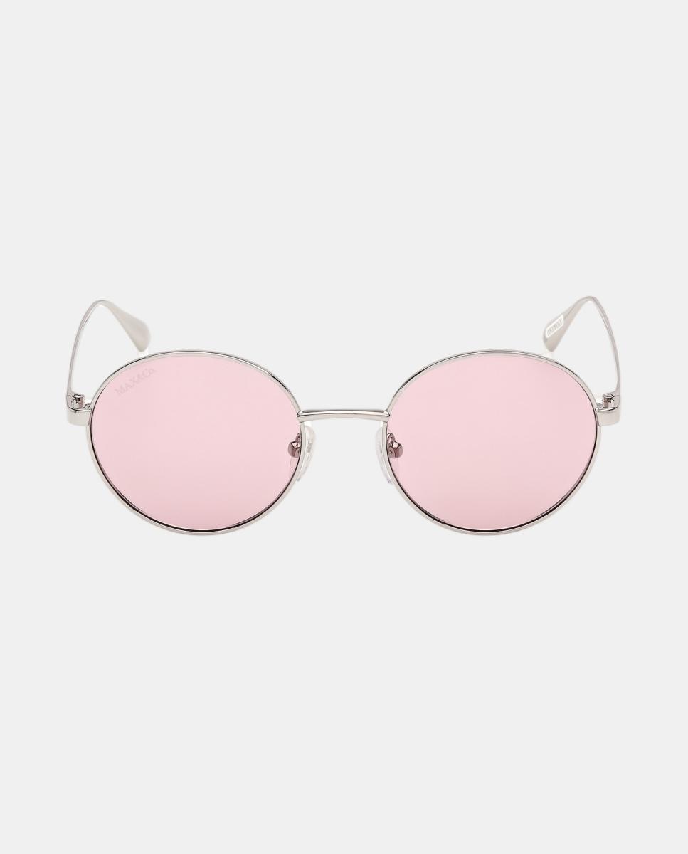 Imagen 0 de Gafas de sol MO0166 de mujer ovalada en metal Gris