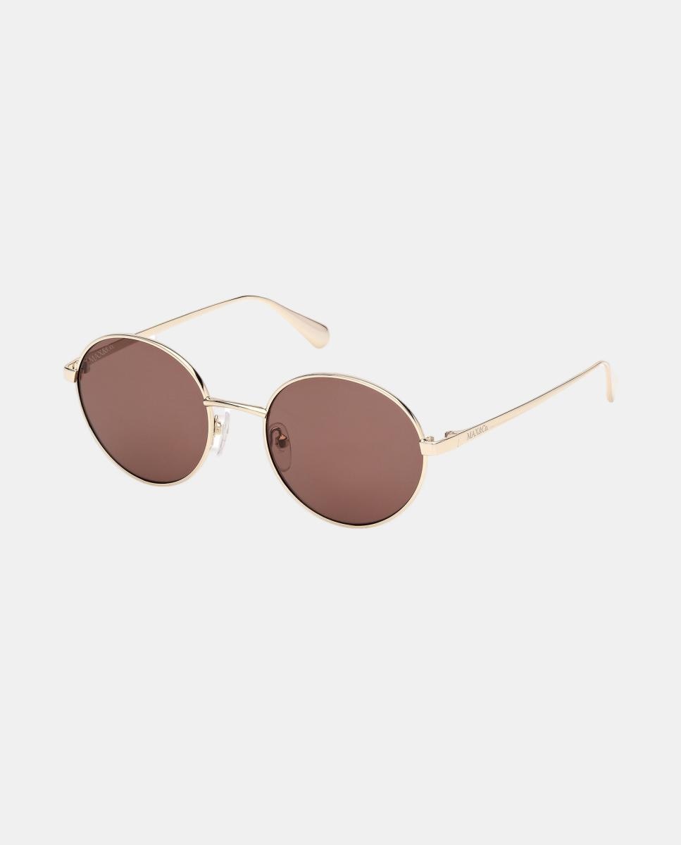 Gafas de sol MO0166 de mujer ovalada en metal - Max&Co - Oro Oro-2