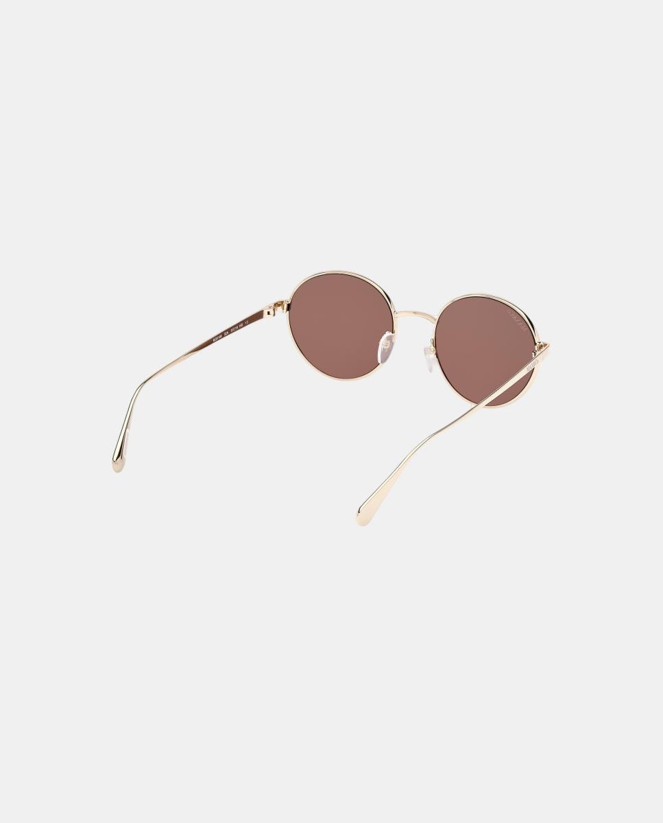 Gafas de sol MO0166 de mujer ovalada en metal - Max&Co - Oro Oro-6