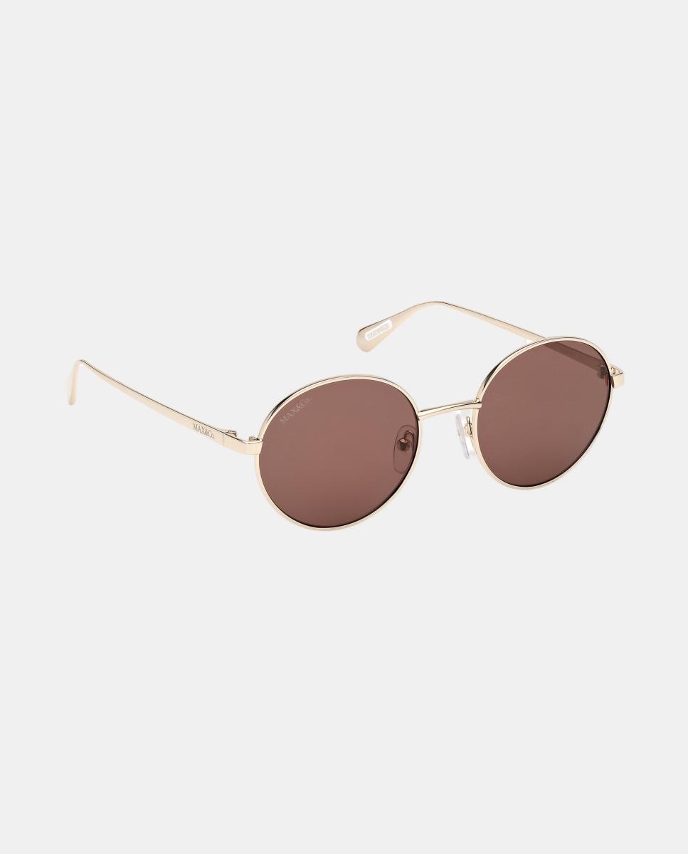 Gafas de sol MO0166 de mujer ovalada en metal - Max&Co - Oro Oro-8