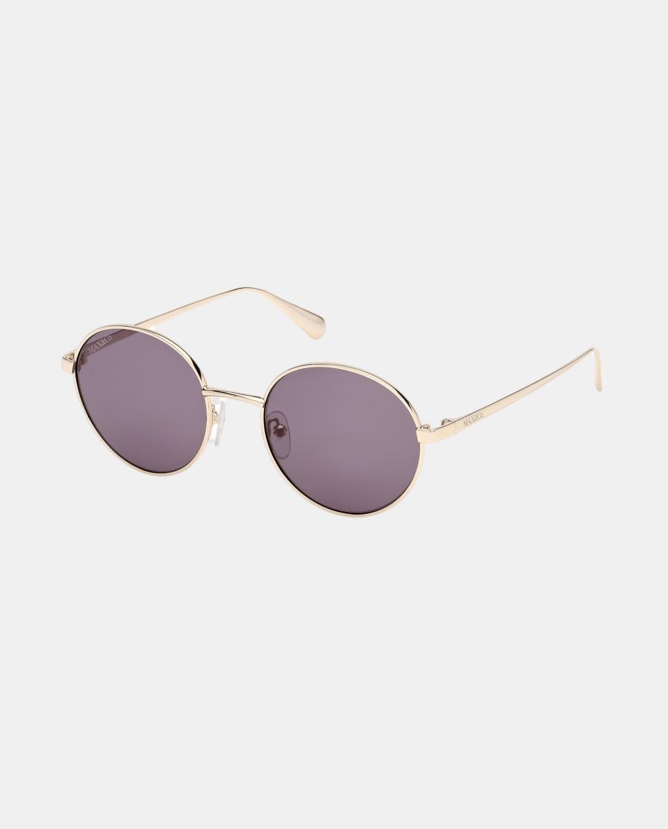 Gafas de sol MO0166 de mujer ovalada en metal - Max&Co - Oro Oro-2