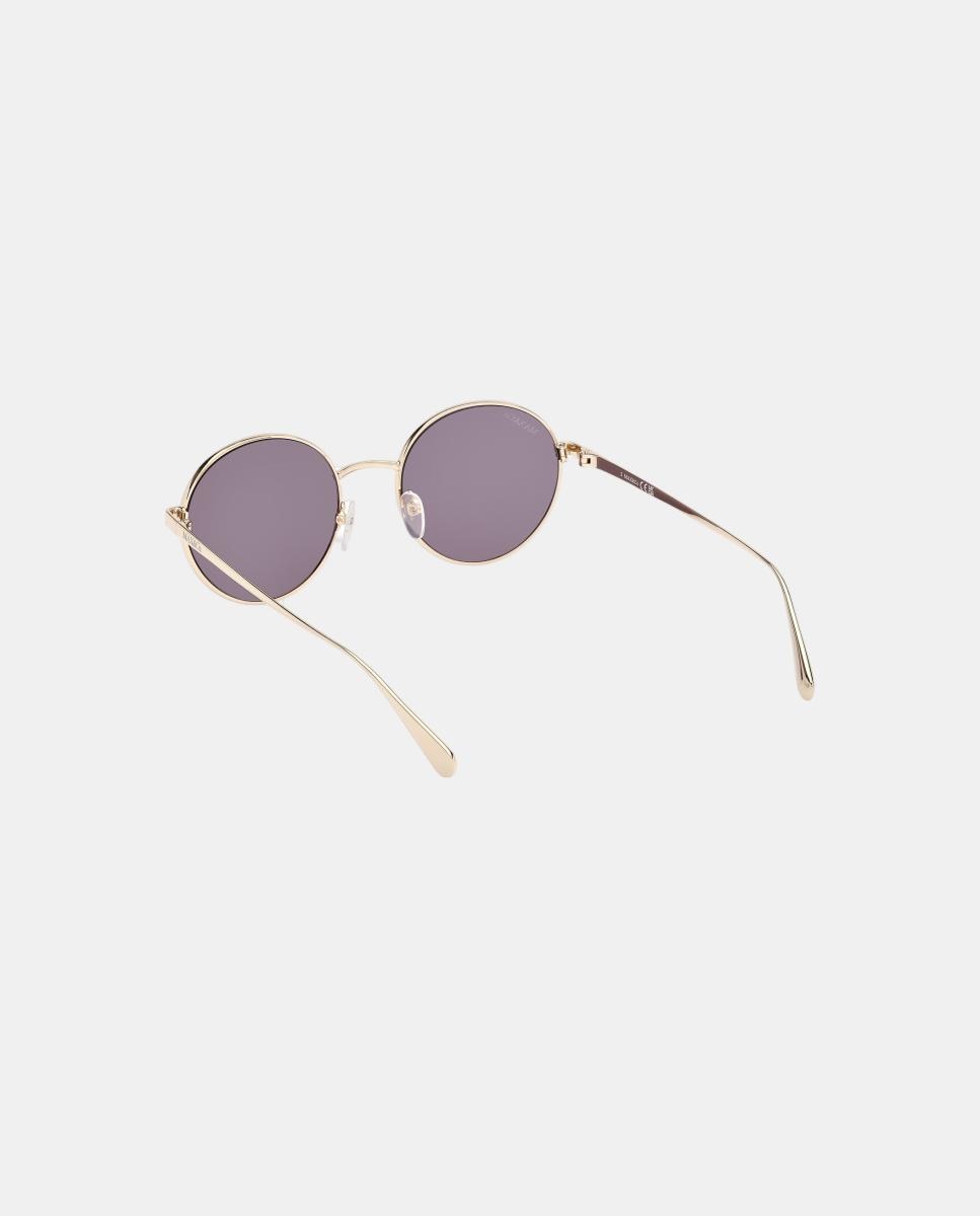Gafas de sol MO0166 de mujer ovalada en metal - Max&Co - Oro Oro-4