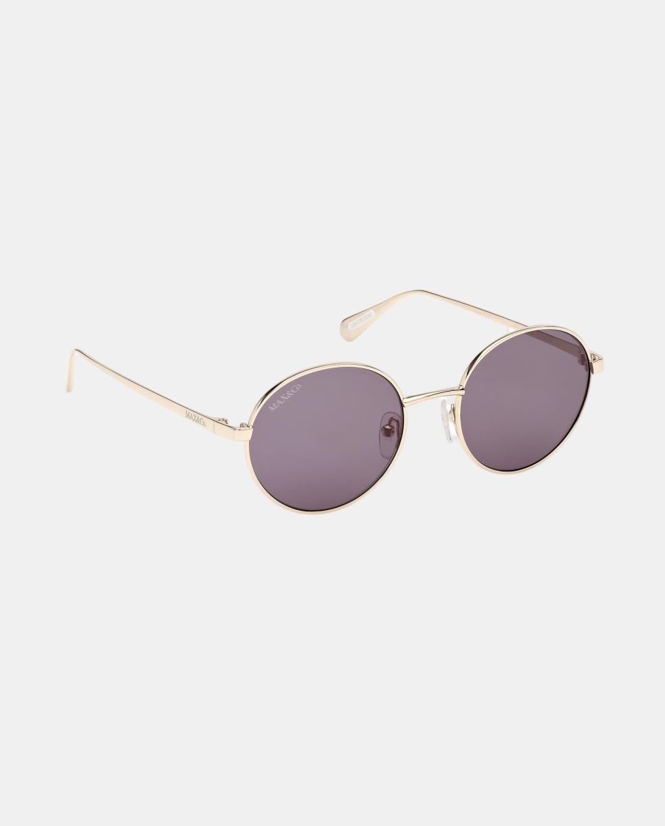 Gafas de sol MO0166 de mujer ovalada en metal - Max&Co - Oro Oro-8