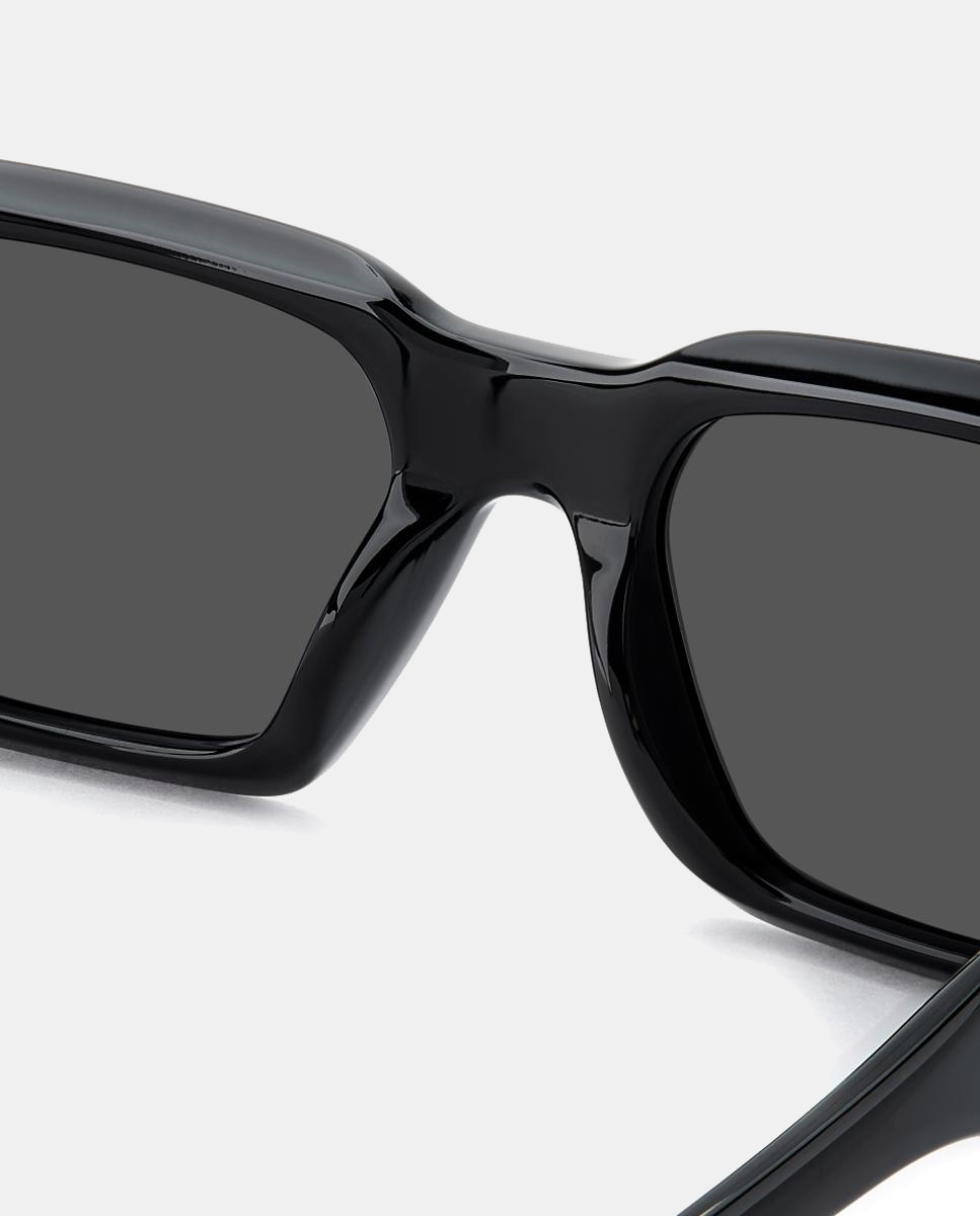 Gafa de sol de mujer rectangular en acetato - Victoria Beckham - Negro Negro-6