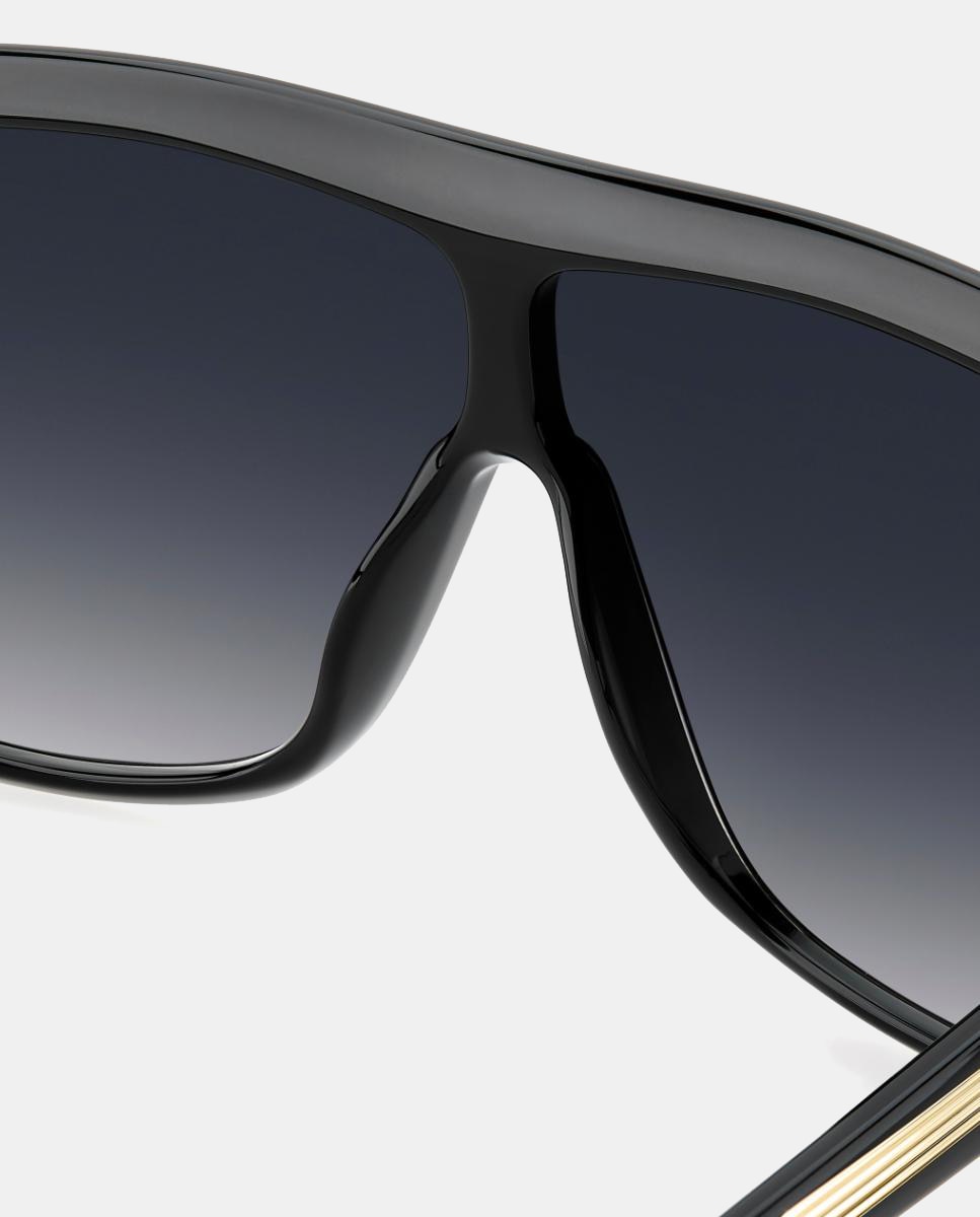 Imagen 4 de Gafa de sol de mujer rectangular en acetato con lente degradada - Victoria Beckham - Negro Negro