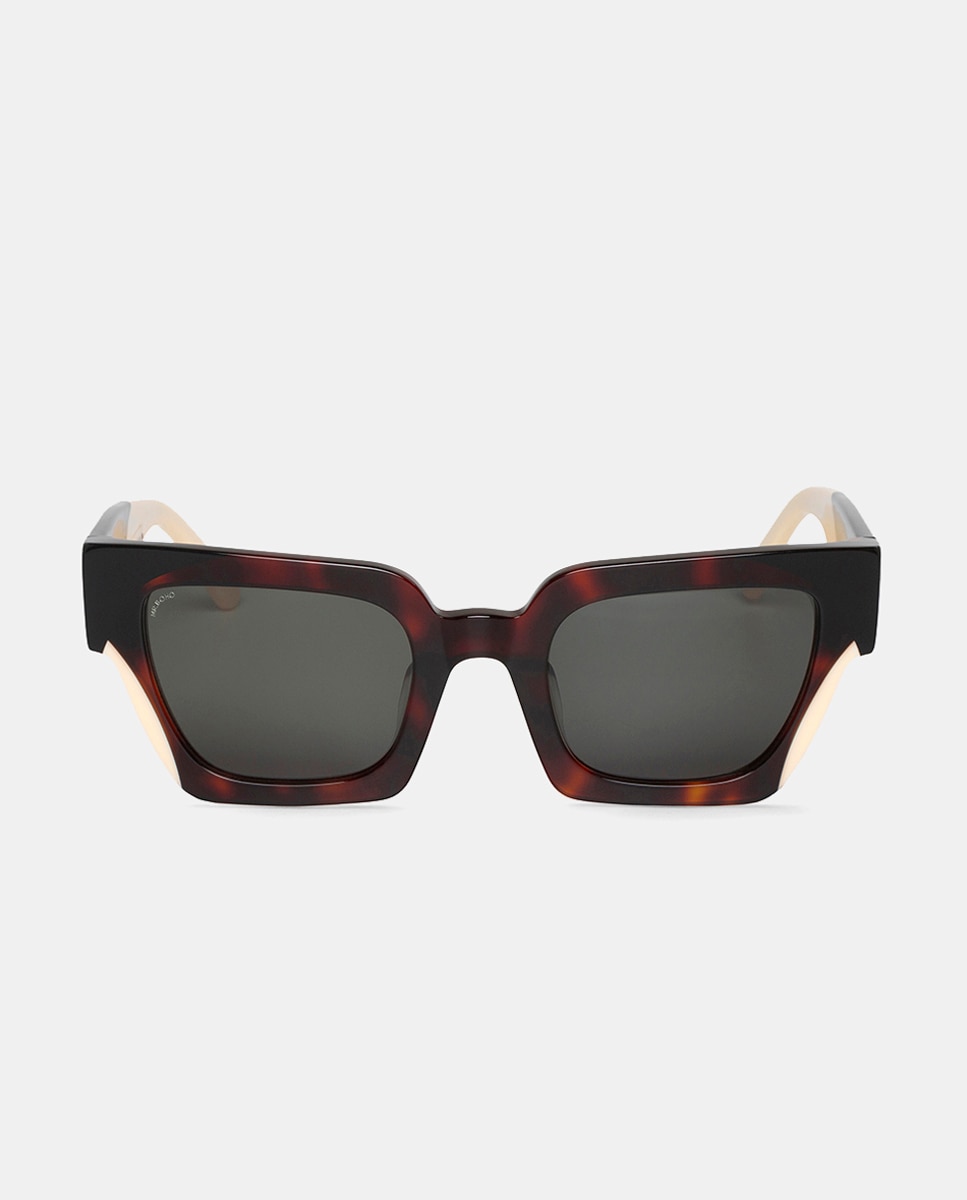 Imagem 0 de Óculos de Sol Cat Eye - Havana-Escuro