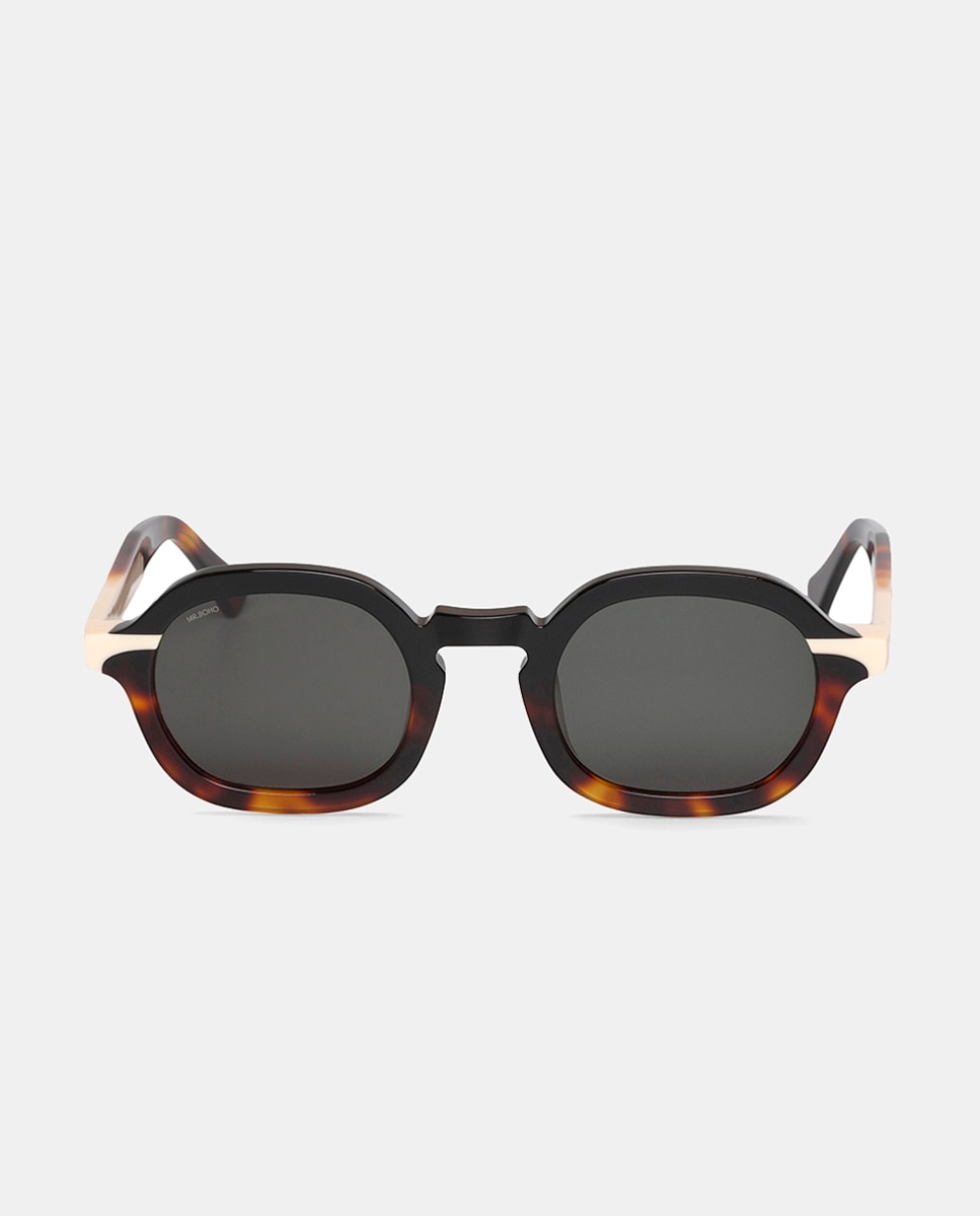 Imagem 0 de Óculos de Sol Unissexo Quadrados em Acetato