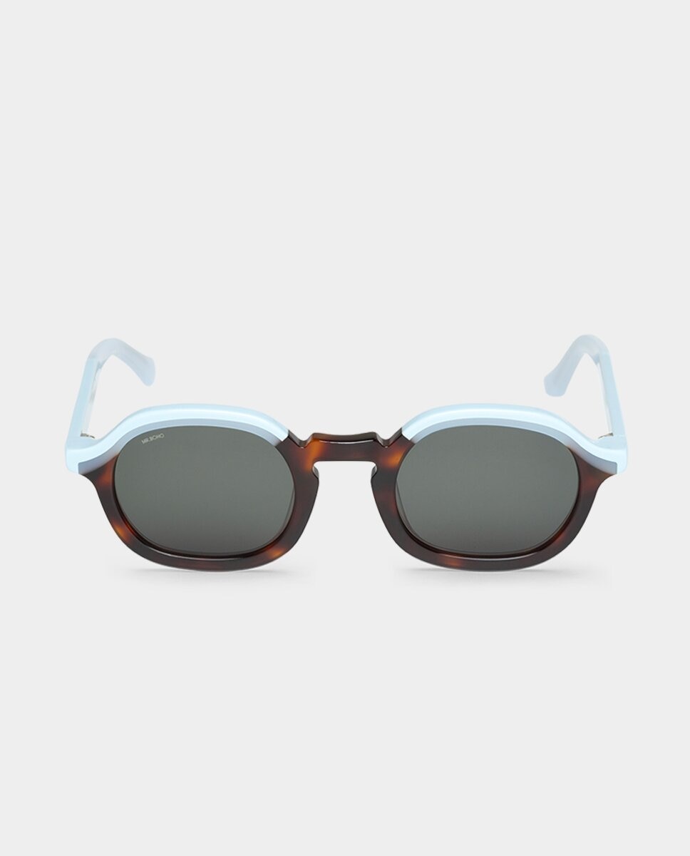 Imagem 0 de Óculos de Sol Unissexo Redondos em Acetato