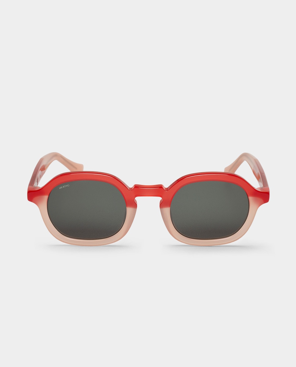 Imagem 0 de Óculos de Sol Unissexo Ovalados em Acetato