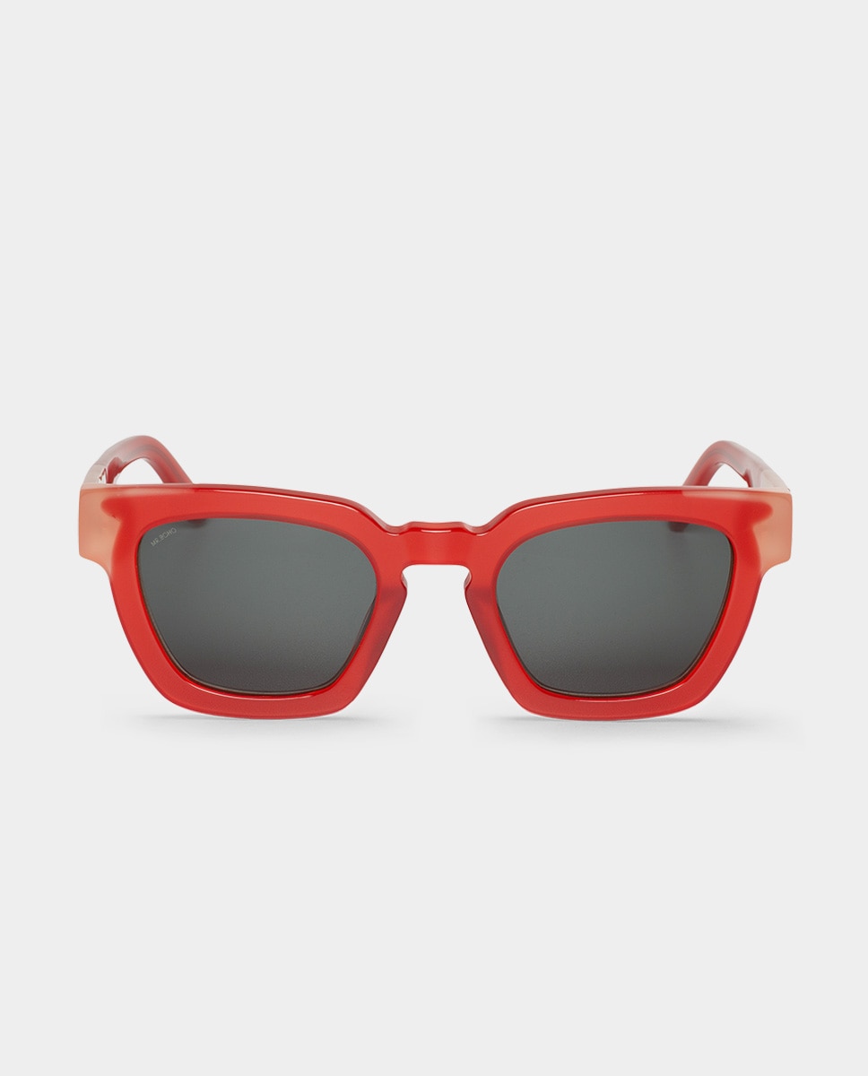 Imagem 0 de Óculos de Sol Unissexo Quadrados em Acetato