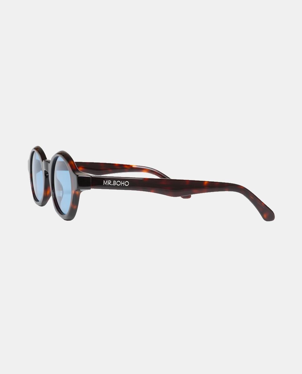 Imagen 3 de Gafas de sol ONS de mujer redonda en acetato - Mr. Boho - Marrón Marrón