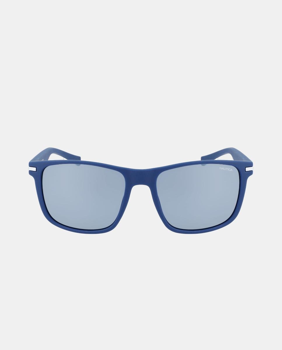 Imagen 0 de Gafas de sol cuadradas en azul marino con lentes polarizadas Azul marino