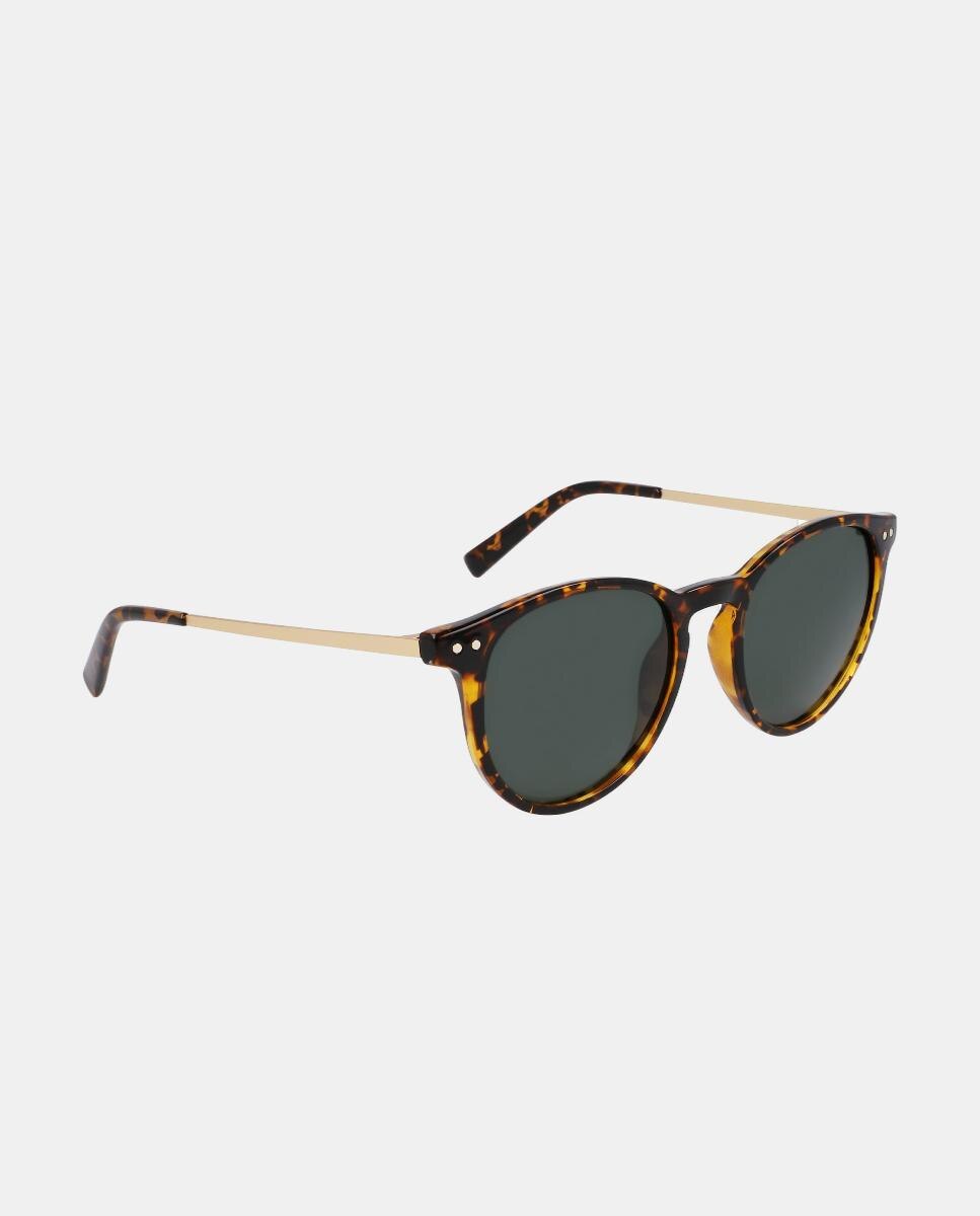 Gafas de sol redonda inyectado - Nautica - Marrón oscuro Marrón oscuro-3