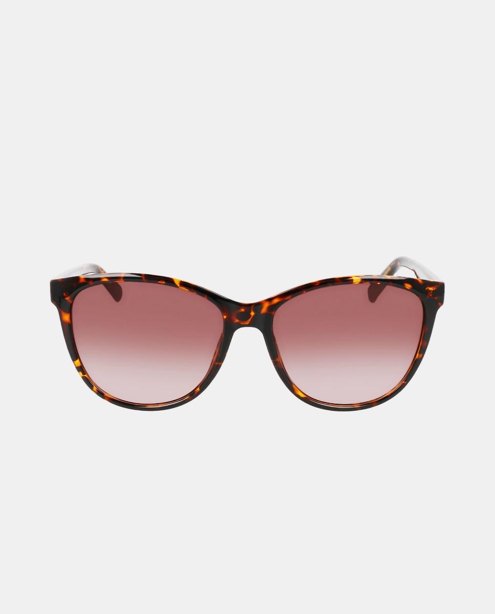 Imagen 0 de Gafa de sol de mujer cat eye en inyectado con lente polarizada Marrón oscuro