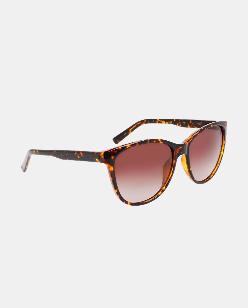 Gafa de sol de mujer cat eye en inyectado con lente polarizada - Nautica - Marrón oscuro Marrón oscuro-3