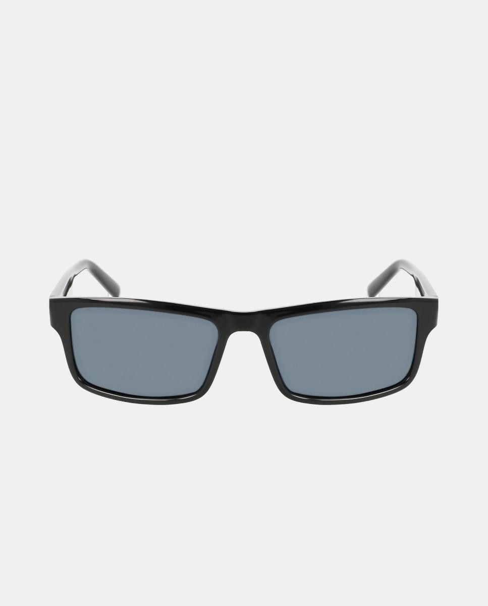 Gafa de sol de hombre rectangular en inyectado con lente polarizada - Nautica - Negro Negro-1
