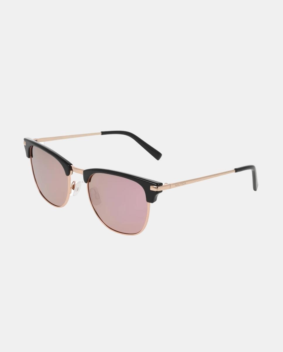 Gafa de sol unisex ovalada metalica lente polarizada - Nautica - Negro Negro-2
