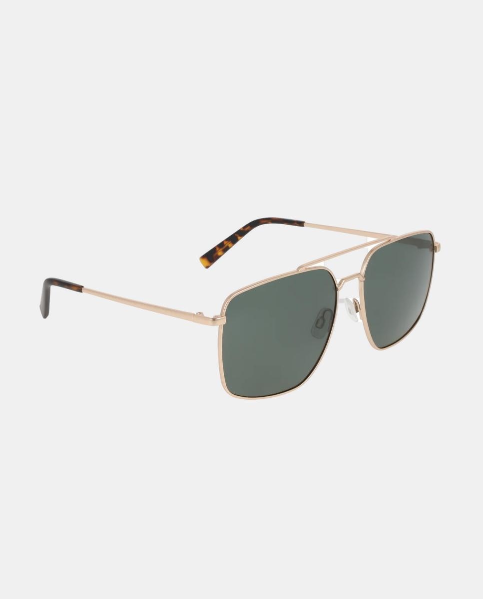 Gafa de sol de hombre cuadrada metalica lente polarizada - Nautica - Oro Oro-3
