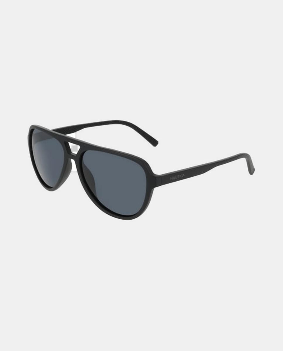 Imagen 2 de Gafa de sol de hombre ovalada en inyectado con lente polarizada - Nautica - Negro Negro