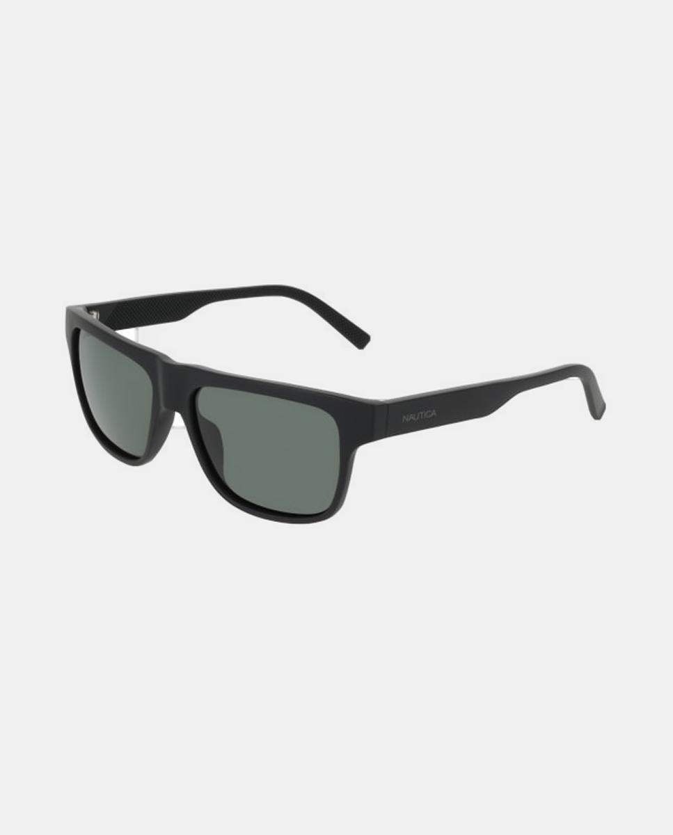 Gafa de sol de hombre cuadrada en inyectado con lente polarizada - Nautica - Negro Negro-2