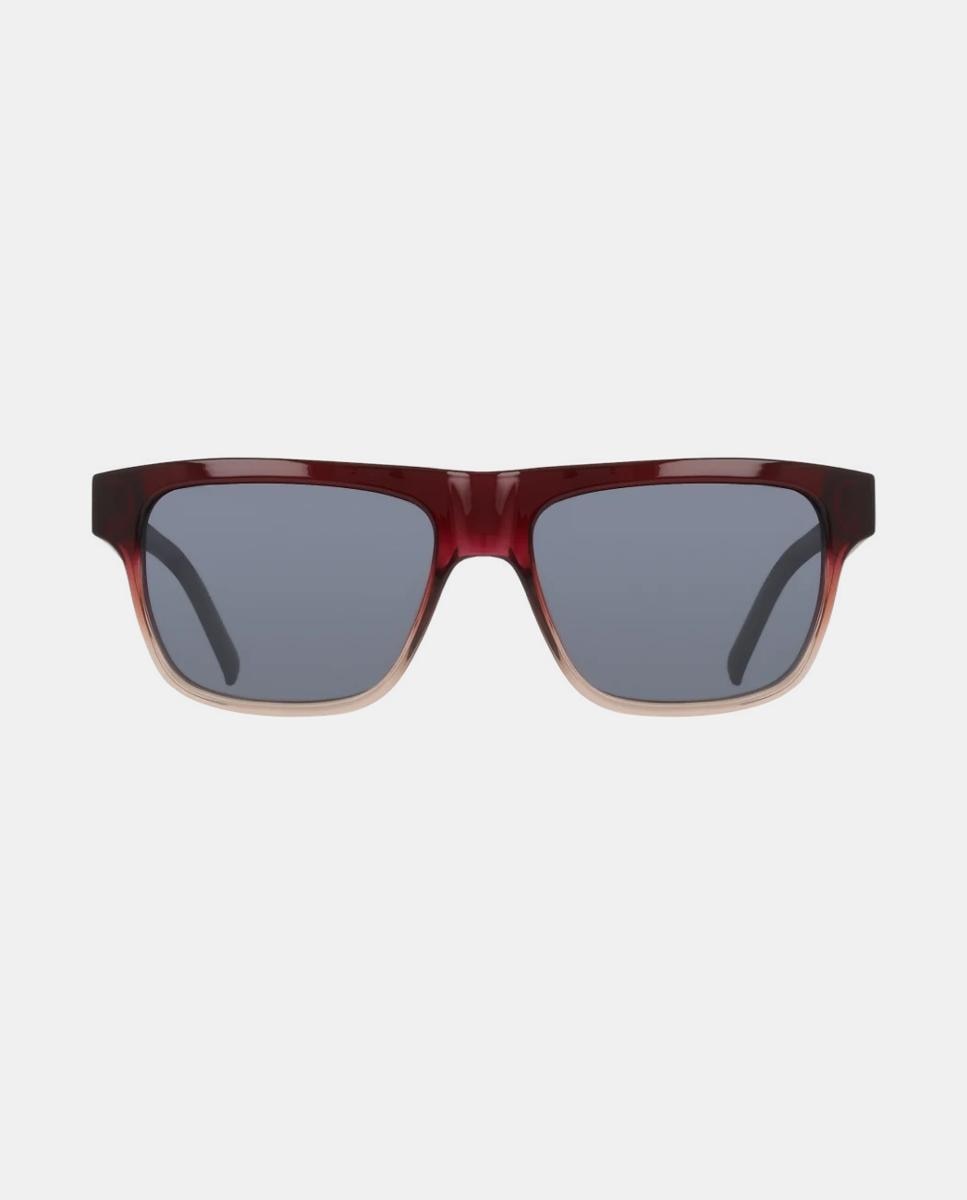 Gafa de sol de hombre cuadrada en inyectado con lente polarizada - Nautica - Rojo Rojo-1