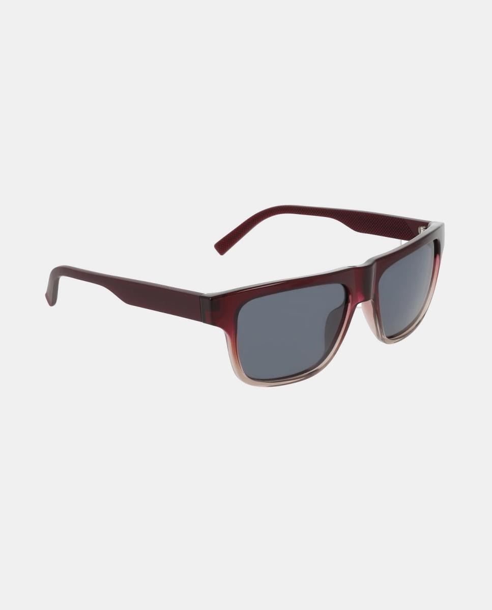 Gafa de sol de hombre cuadrada en inyectado con lente polarizada - Nautica - Rojo Rojo-3