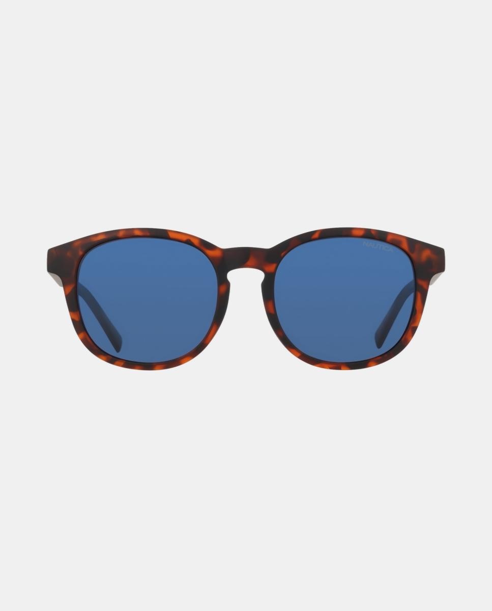 Imagen 0 de Gafa de sol unisex ovalada en inyectado con lente polarizada Marrón